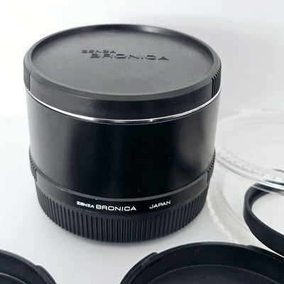 [Pre-owned] Zenza Bronica Accessories Lot — Body & Lens Caps, Extension Ring — SQ ETR — Near MINT — Japan #2989