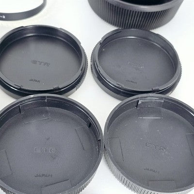 [Pre-owned] Zenza Bronica Accessories Lot — Body & Lens Caps, Extension Ring — SQ ETR — Near MINT — Japan #2989