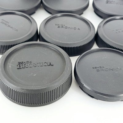 [Pre-owned] Zenza Bronica Accessories Lot — Body & Lens Caps, Extension Ring — SQ ETR — Near MINT — Japan #2989