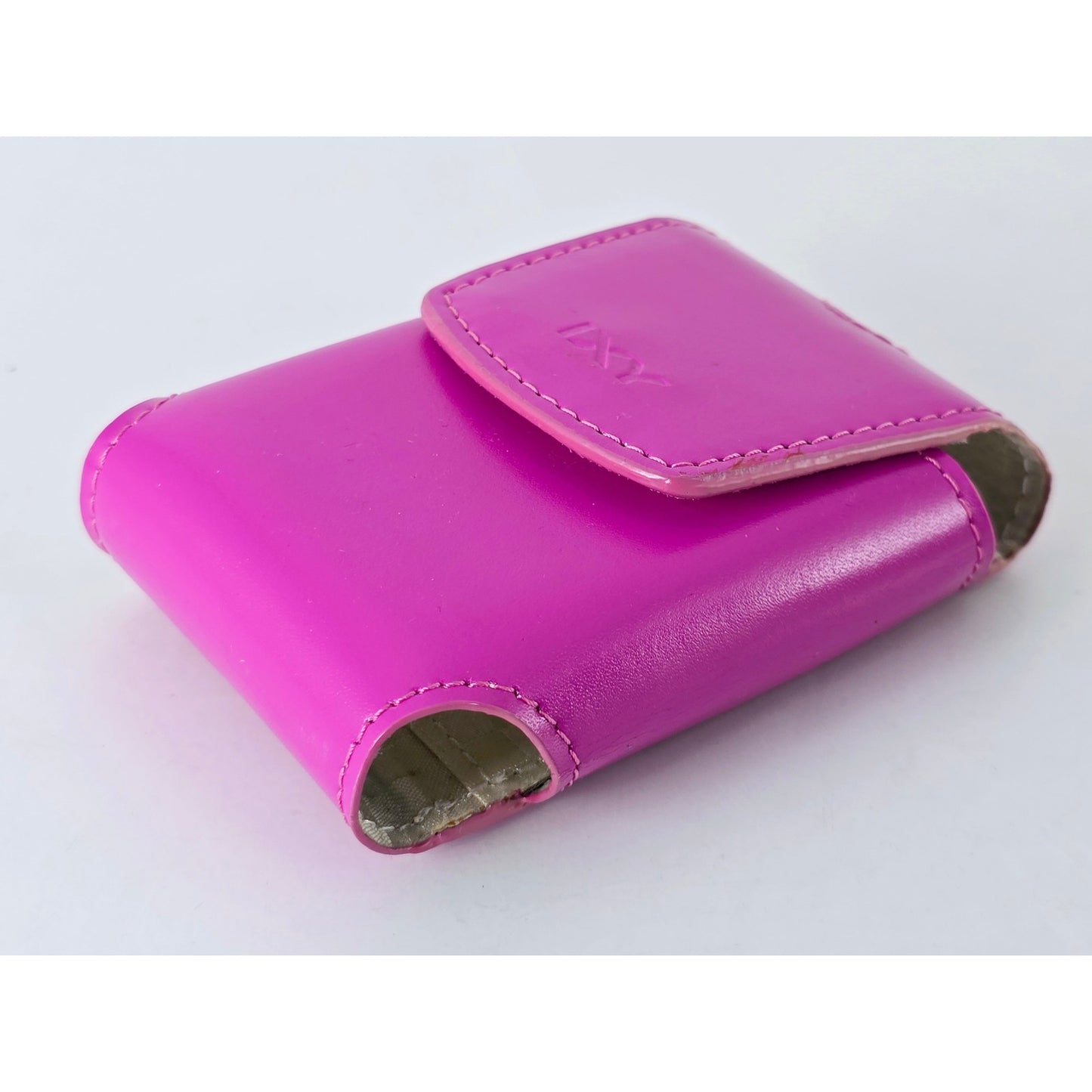 [Pre-owned] Genuine Canon IXY Digital Camera Case Pink — Top MINT — Japan #4656