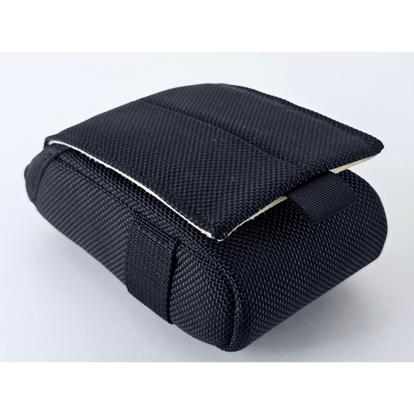 [Pre-owned] Canon IXY Digital Camera Case Black with Strap (Genuine) — Top MINT — Japan #4655