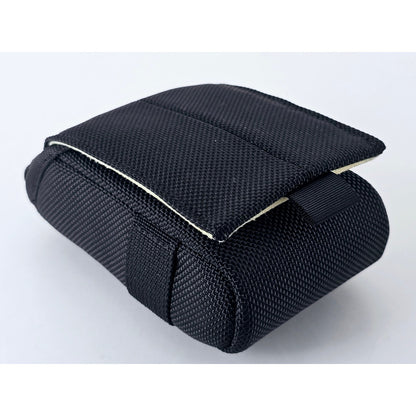 [Pre-owned] Canon IXY Digital Camera Case Black with Strap (Genuine) — Top MINT — Japan #4655