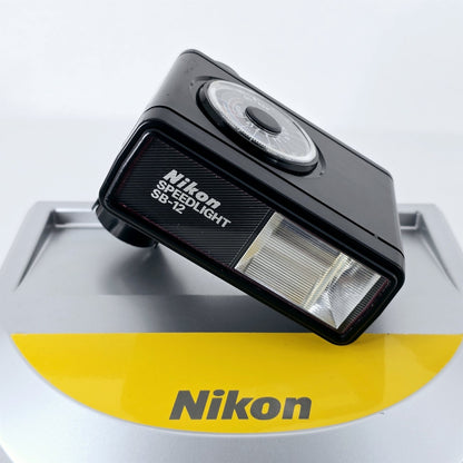 [Pre-owned] Nikon Speedlight SB-12 Shoe Mount Flash for F3 HP — Near Mint+++ — Japan #5360