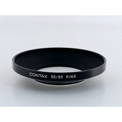 [Pre-owned] Contax Genuine Metal 55-86 Step Up Ring Adapter — Unused — Japan #3953