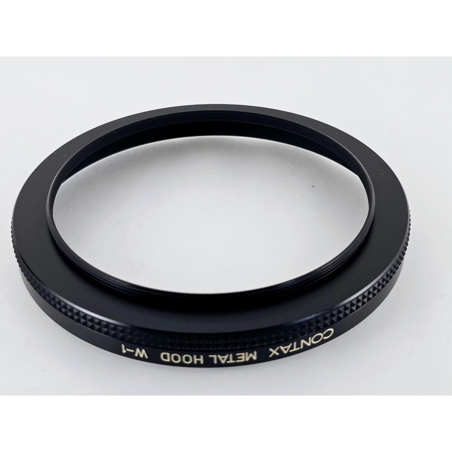 [Pre-owned] Genuine Contax Metal Hood W-1 82mm — Top MINT — Japan #3650