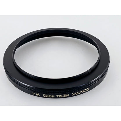 [Pre-owned] Genuine Contax Metal Hood W-1 82mm — Top MINT — Japan #3650