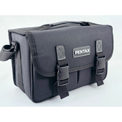 [Pre-owned] Genuine Pentax Camera Lens Shoulder Bag Nylon Black — MINT — Japan #4789