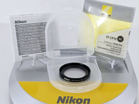 [Pre-owned] Nikon FF-CP10 NC Neutral Color Filter for Coolpix — Mint — Japan #5217