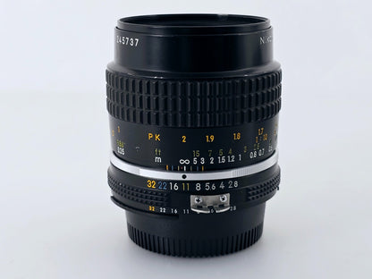 🌸[Near MINT] Nikon Ai-s Micro Nikkor 55mm F2.8 Macro MF Lens Genuine From Japan