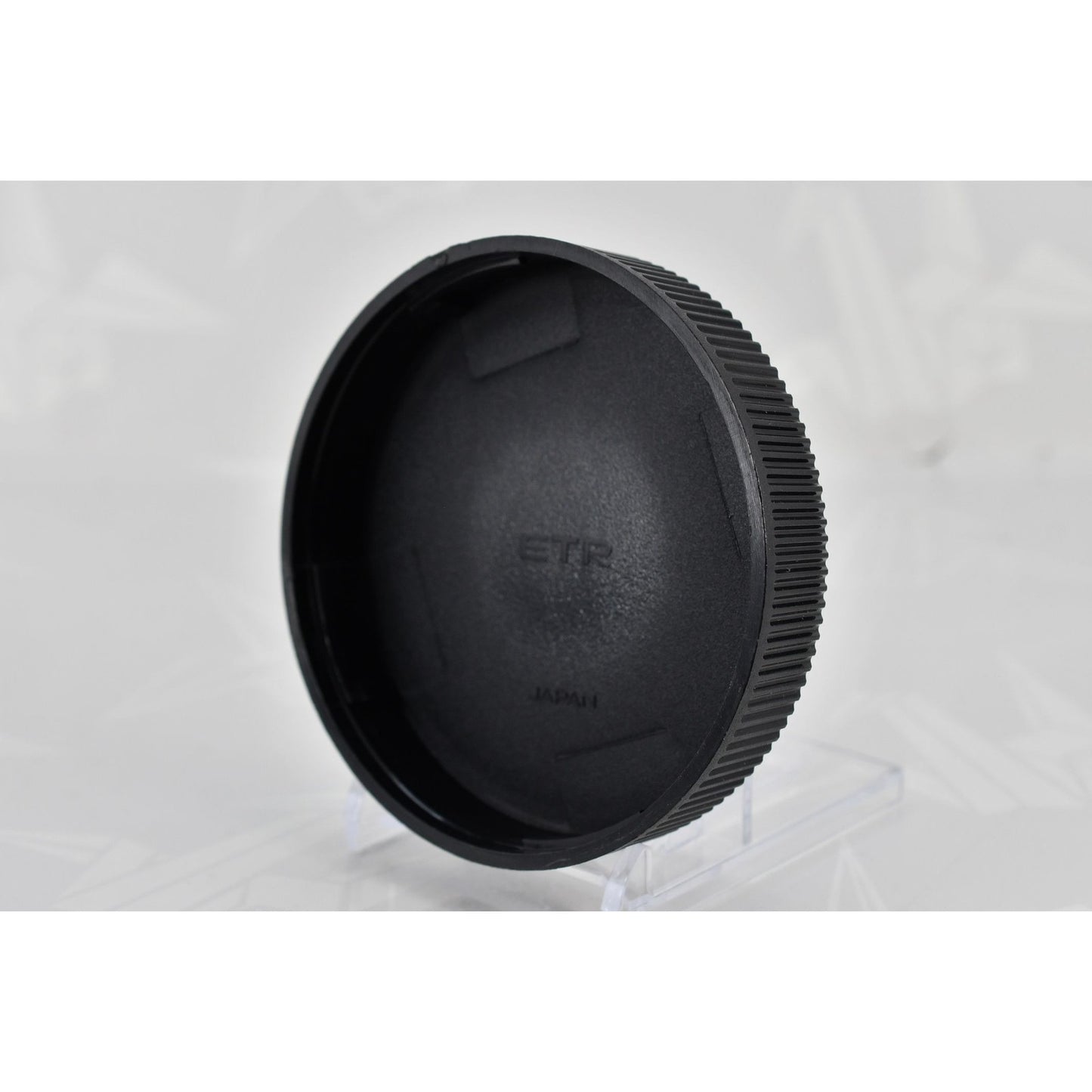 [Pre-owned] Zenza Bronica ETR Body Cap & Rear Lens Cap — Top MINT — Japan #2186