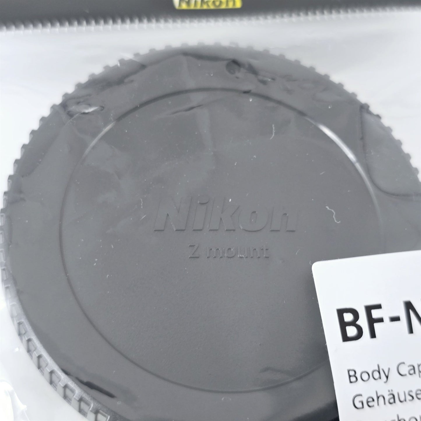 [Pre-owned] Nikon BF-N1 Body Cap for Z f Zfc Z9 Z6 Z7 (3 pcs) — Unused — Japan #5475