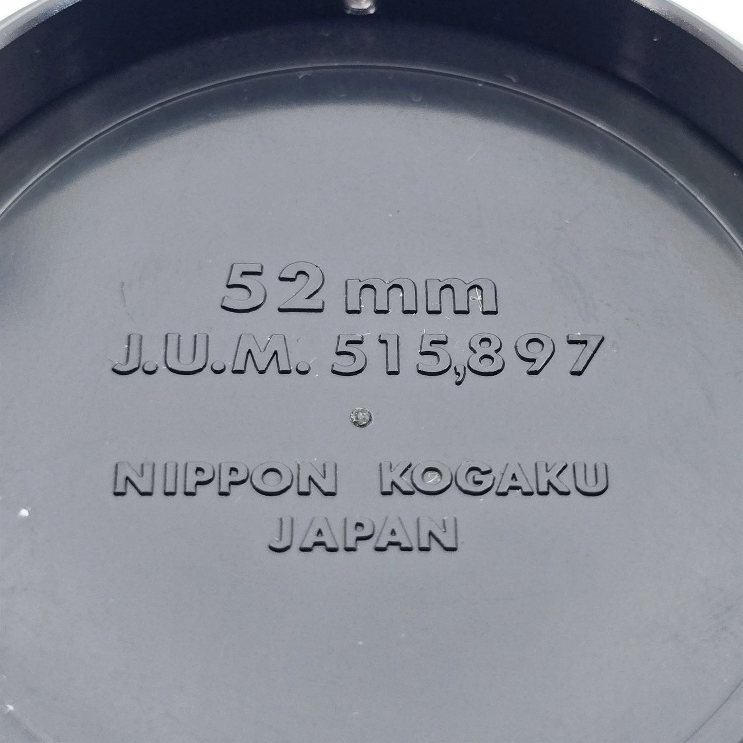 [Pre-owned] Nikon Nikkor 52mm Front Lens Cap Pin-Type Clip-On — Mint — Japan #5530
