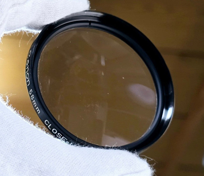 [Pre-owned] Canon 58mm Close Up 450 Lens Filter for EF FD Lens — Near MINT — Japan #5100