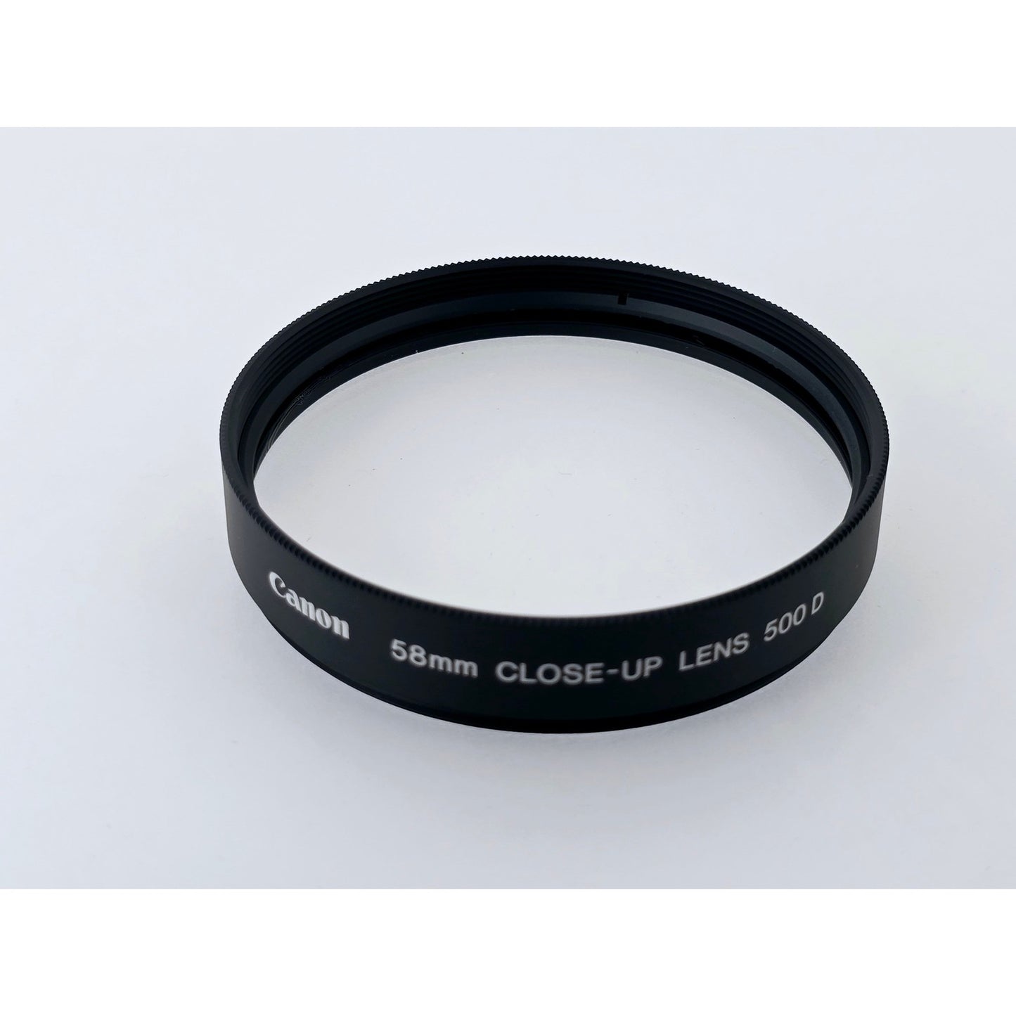 [Pre-owned] Canon 58mm Close-up Lens 500D Macro Filter for EF FD Lens — Near MINT — Japan #4989