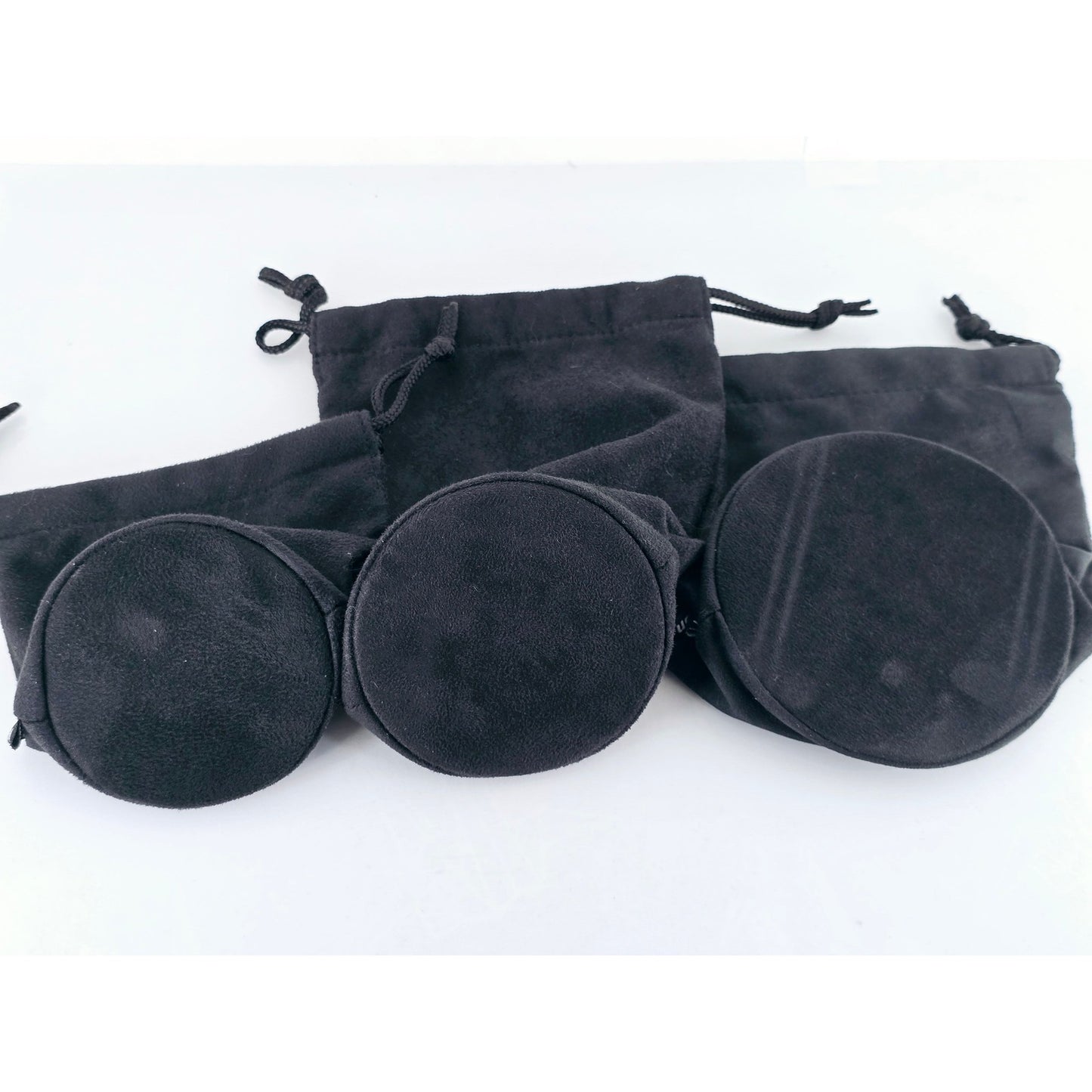[Pre-owned] Nikon Lens Pouches — Assorted Various Styles Lot — Near MINT — Japan #4595