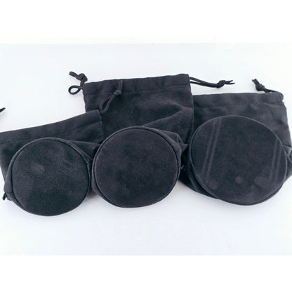[Pre-owned] Nikon Lens Pouches — Assorted Various Styles Lot — Near MINT — Japan #4595