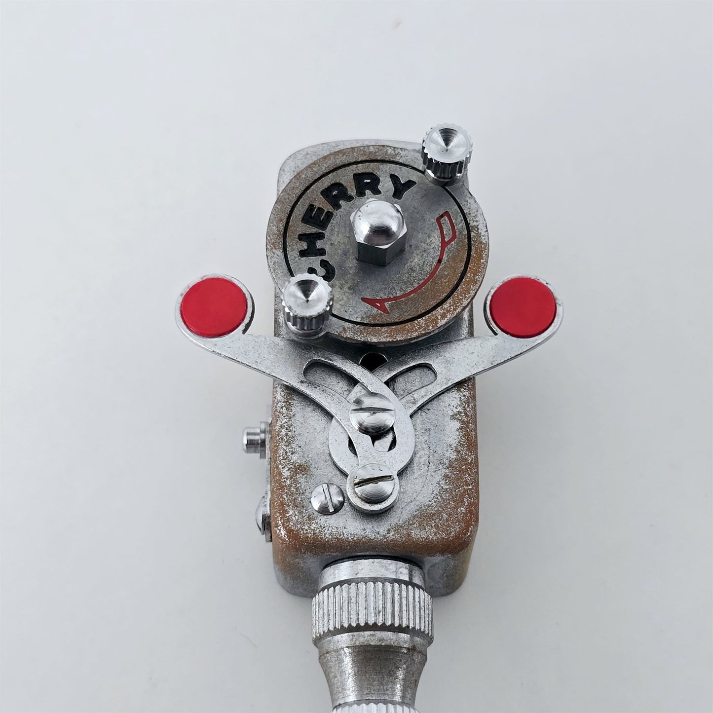 [Pre-owned] CHERRY Self Timer Mechanical Cable Shutter Release for Leica — Sold as-is — Japan #5479