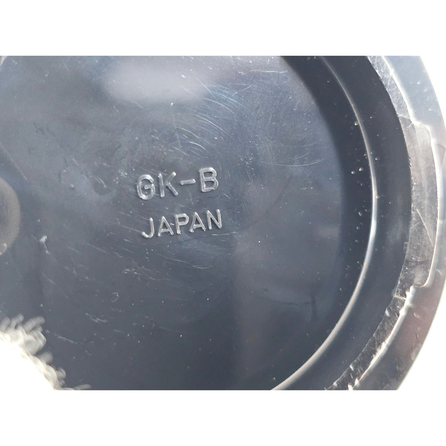 [Pre-owned] Contax GK-B Body Cap & GK-41 46mm Front Lens Cap for G1 G2 — Top MINT — Japan #4180