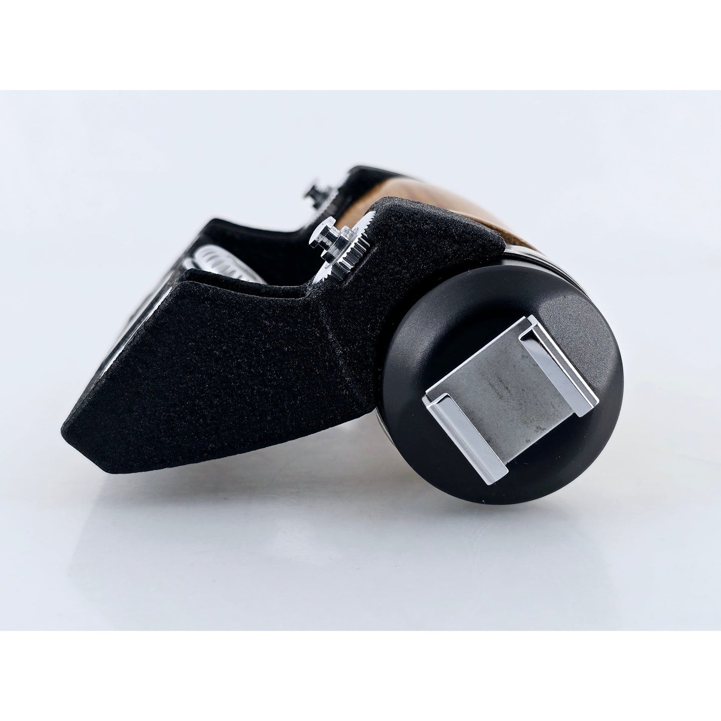 [Pre-owned] Asahi Pentax Hand Wood Grip w/ Hot Shoe for 67 67II 6x7 — Near MINT — Japan #3326