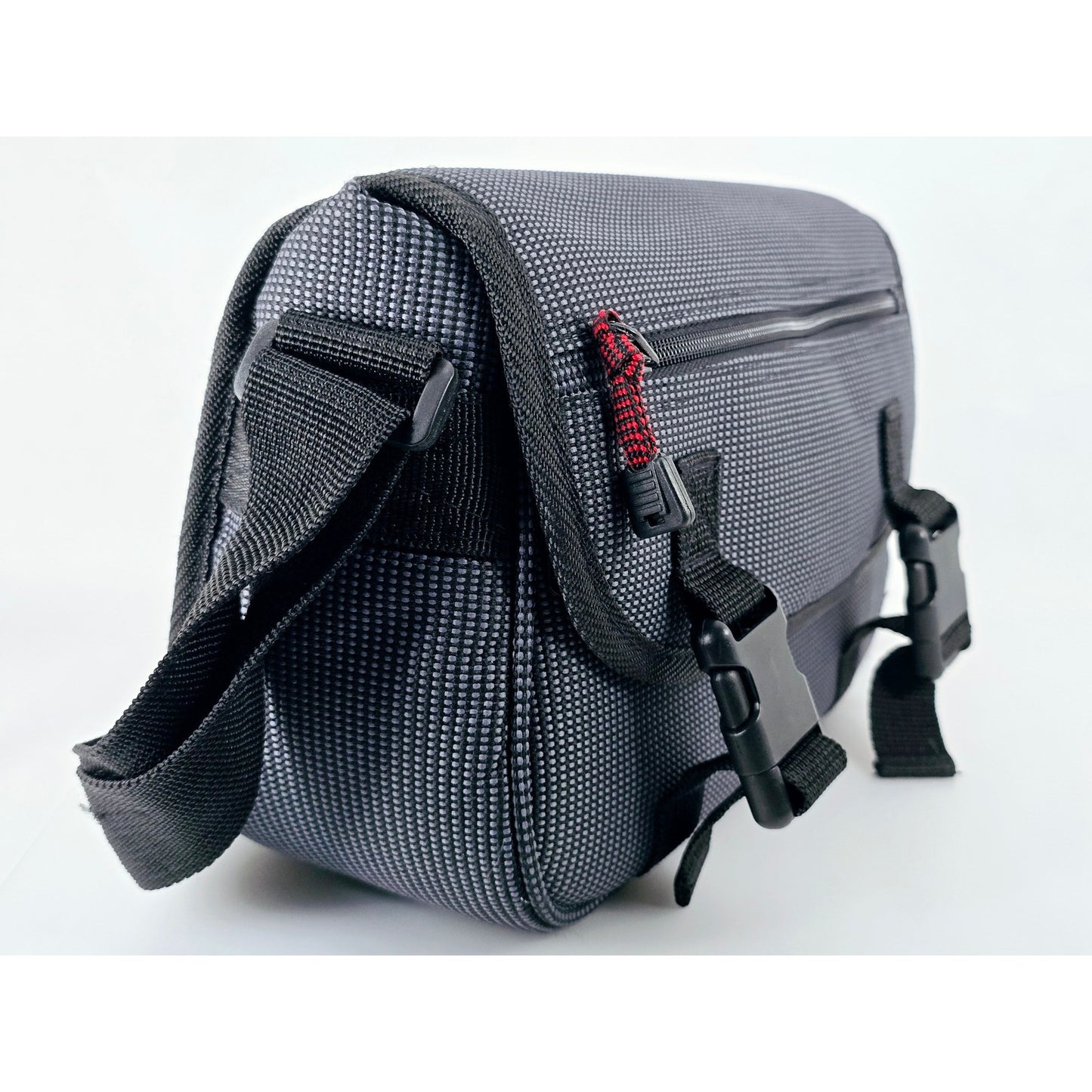 [Pre-owned] Genuine Canon Camera Lens Shoulder Bag Nylon Black — Near MINT — Japan #4804
