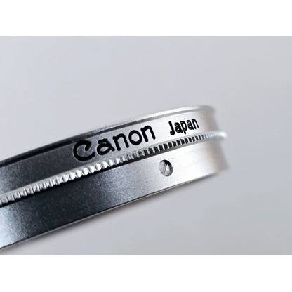 [Pre-owned] Canon Step Up Ring 50mm Clamp On to 55mm Filter Adapter — MINT — Japan #4492