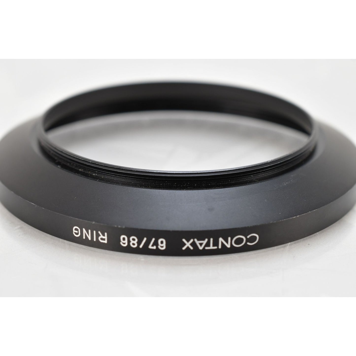 [Pre-owned] Contax Metal Hood 4 with 67/86 Adapter Ring (Genuine) — Near MINT+++ — Japan #2007