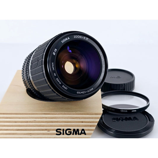 [Pre-owned] Sigma Zoom θ IV 28-80mm F3.5-4.5 MF Lens for Minolta SR MD — Near MINT — Japan #4791