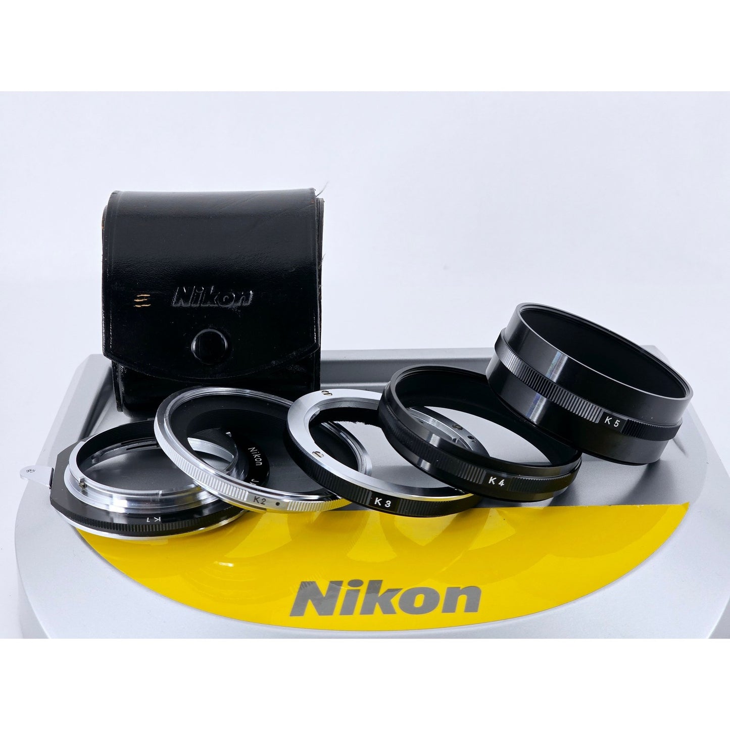 [Pre-owned] Nikon F Mount Extension Tube K Set (K1 K2 K3 K4 K5) — MINT — Japan #4992