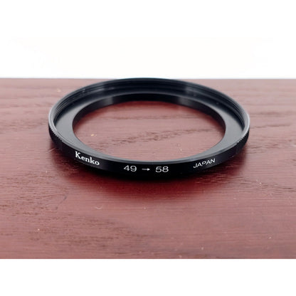 [Pre-owned] Kenko 49-58 Step Up Adapter Ring — MINT — Japan #3916