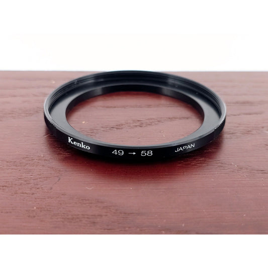 [Pre-owned] Kenko 49-58 Step Up Adapter Ring — MINT — Japan #3916