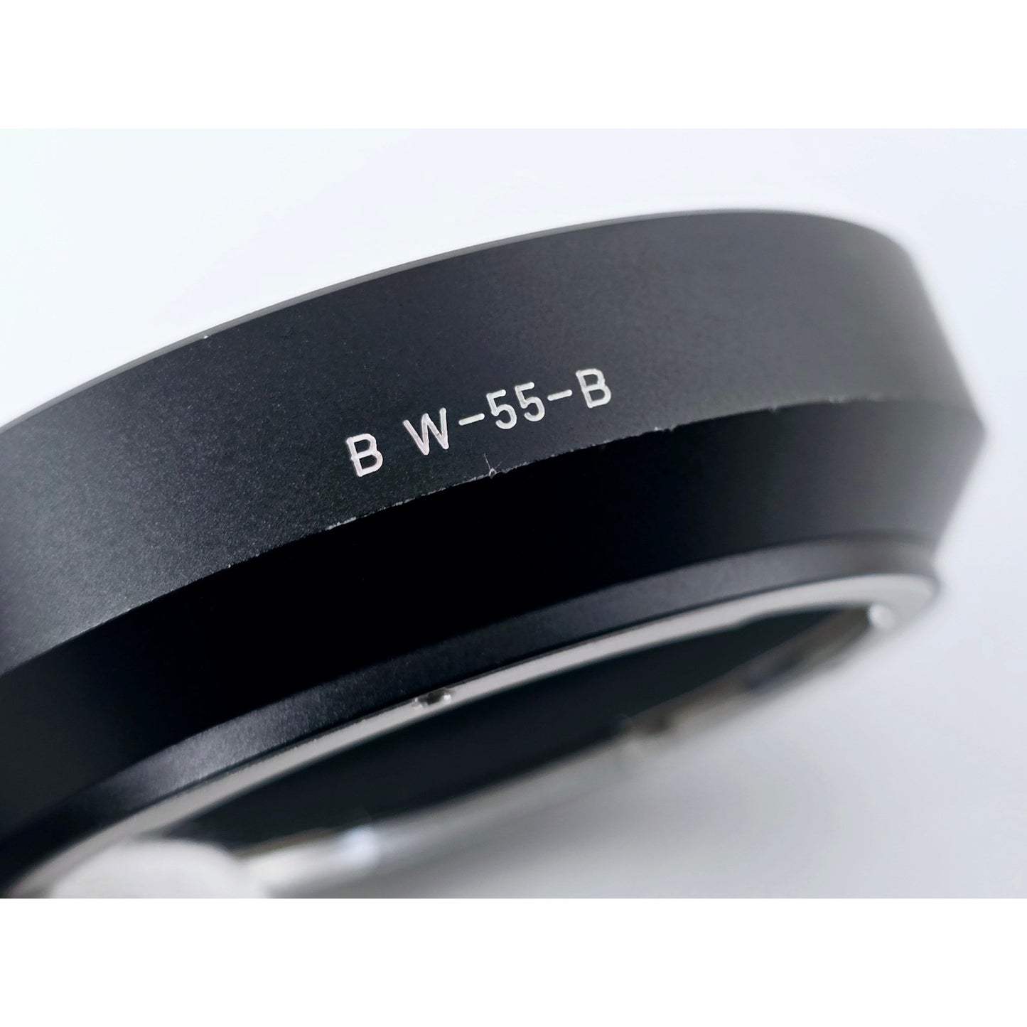 [Pre-owned] Genuine Canon BW-55-B Metal Lens Hood — Near MINT — Japan #4765