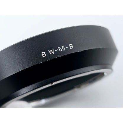 [Pre-owned] Genuine Canon BW-55-B Metal Lens Hood — Near MINT — Japan #4765