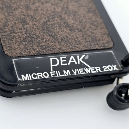 [Pre-owned] Peak 2026 Microfilm Viewer 20X Loupe Magnifier — Mint — Japan #5633