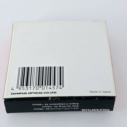 [Pre-owned] Olympus Step Up Ring 43mm to 55mm Filter Adapter — Mint — Japan #5525
