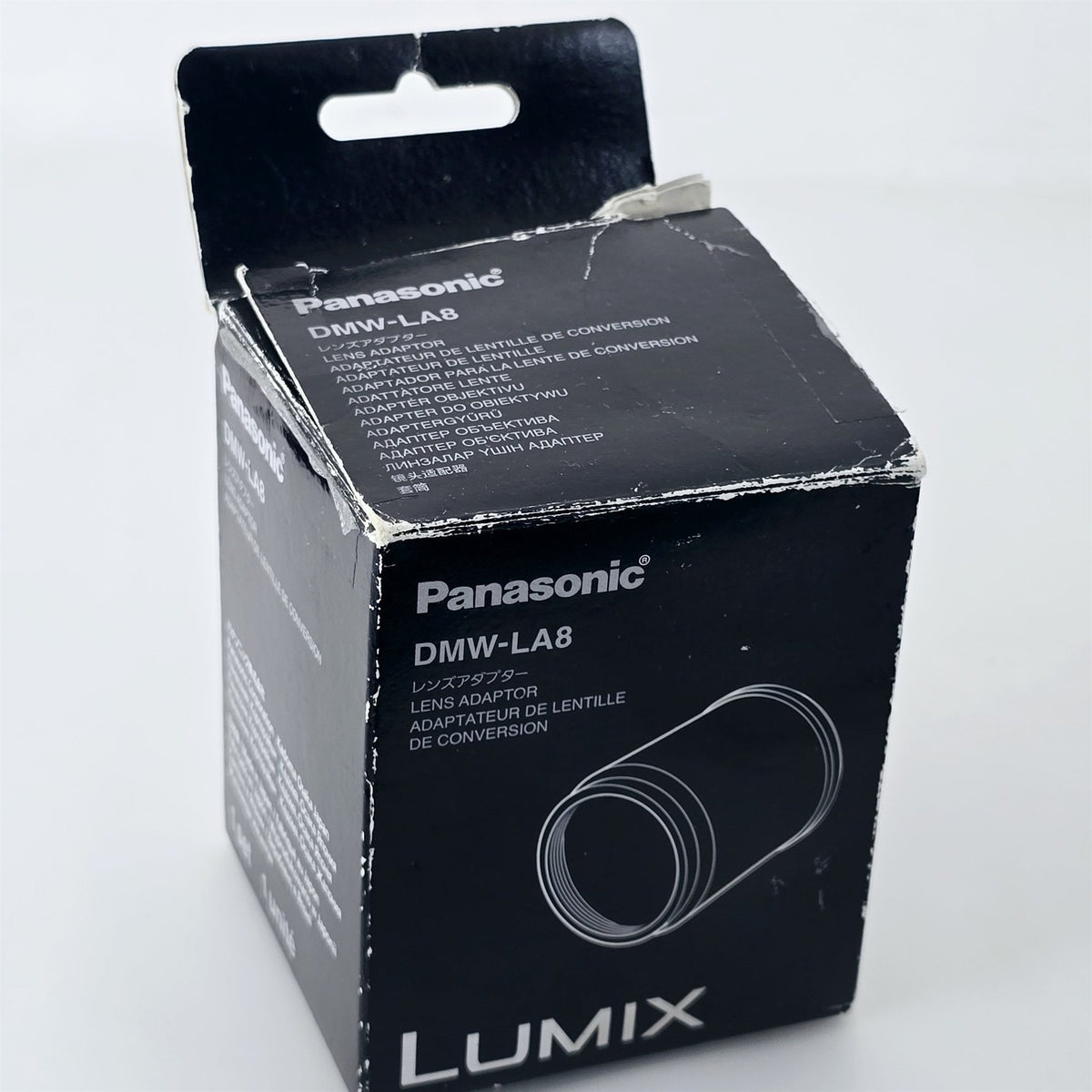 [Pre-owned] Panasonic DMW-LA8 Lumix Lens Adaptor 65.8-55mm — Top Mint — Japan #5678