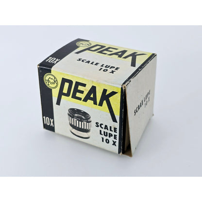 [Pre-owned] Peak Scale Lupe Loupe 10x Magnifier No.1983 — Near MINT — Japan #4707