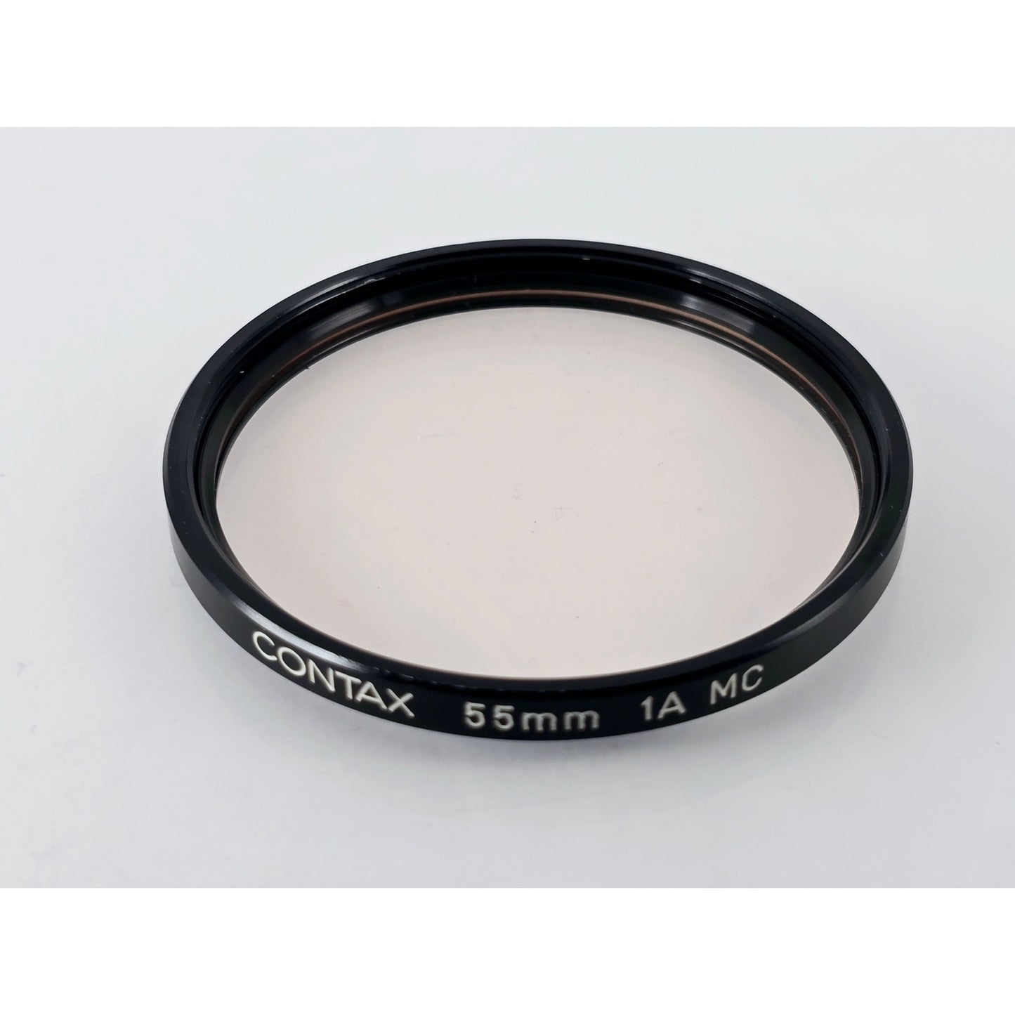 [Pre-owned] Contax 55mm 1A MC Black Lens Filter — Near MINT — Japan #2963
