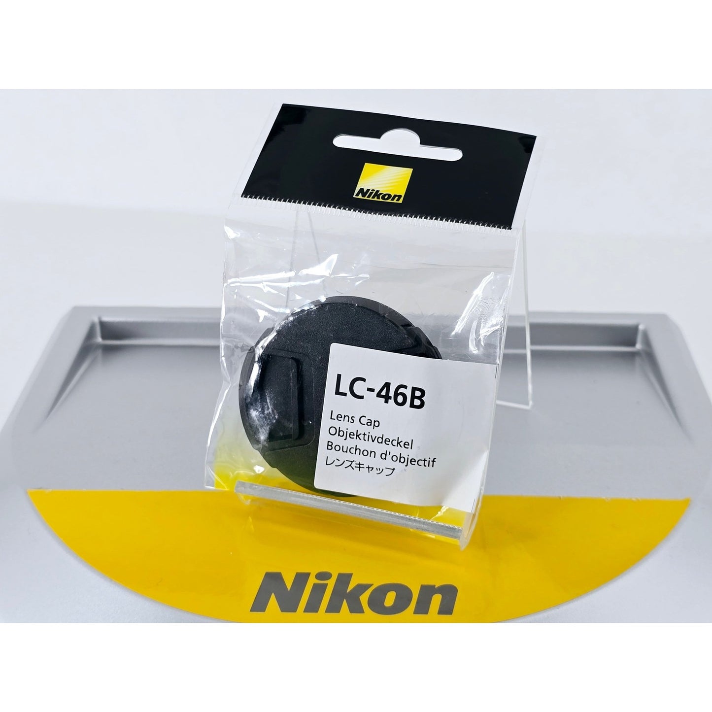[Pre-owned] Nikon Genuine LC-46B Front Lens Cap — Unused — Japan #4788