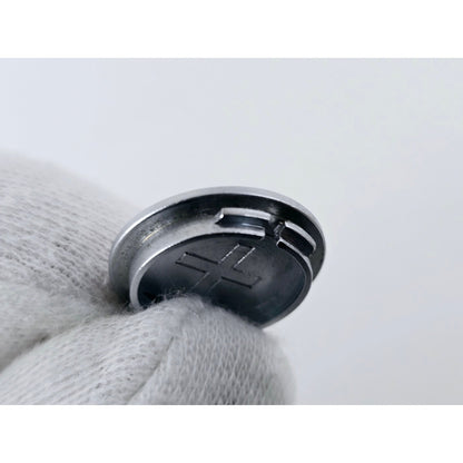 [Pre-owned] Nikon FT2 Silver Battery Cover Cap for Nikomat FT2 — Near MINT — Japan #4747