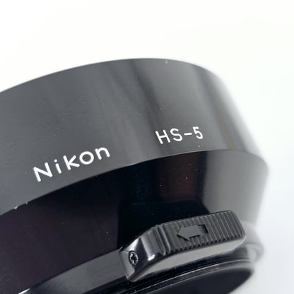 [Pre-owned] Nikon HS-5 Snap-On Lens Hood for Nikkor 50mm f/1.4 — Near Mint+++ — Japan #5461