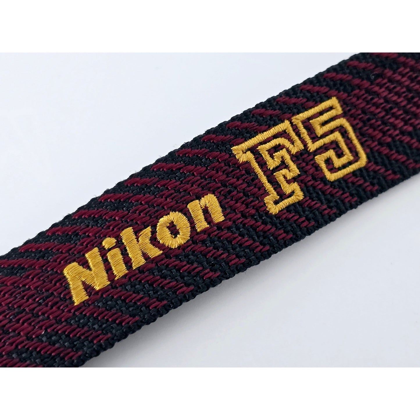 [Pre-owned] Nikon F5 AN-14 Genuine Camera Neck Strap 1.1in (2.8cm) — MINT — Japan #5064