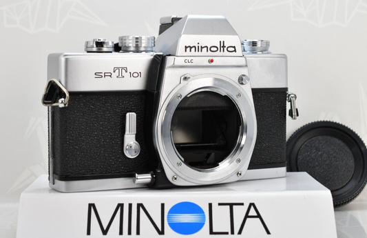 New Seal🌸[Near MINT+++] Minolta SRT 101 SLR 35mm Film Camera Body From Japan