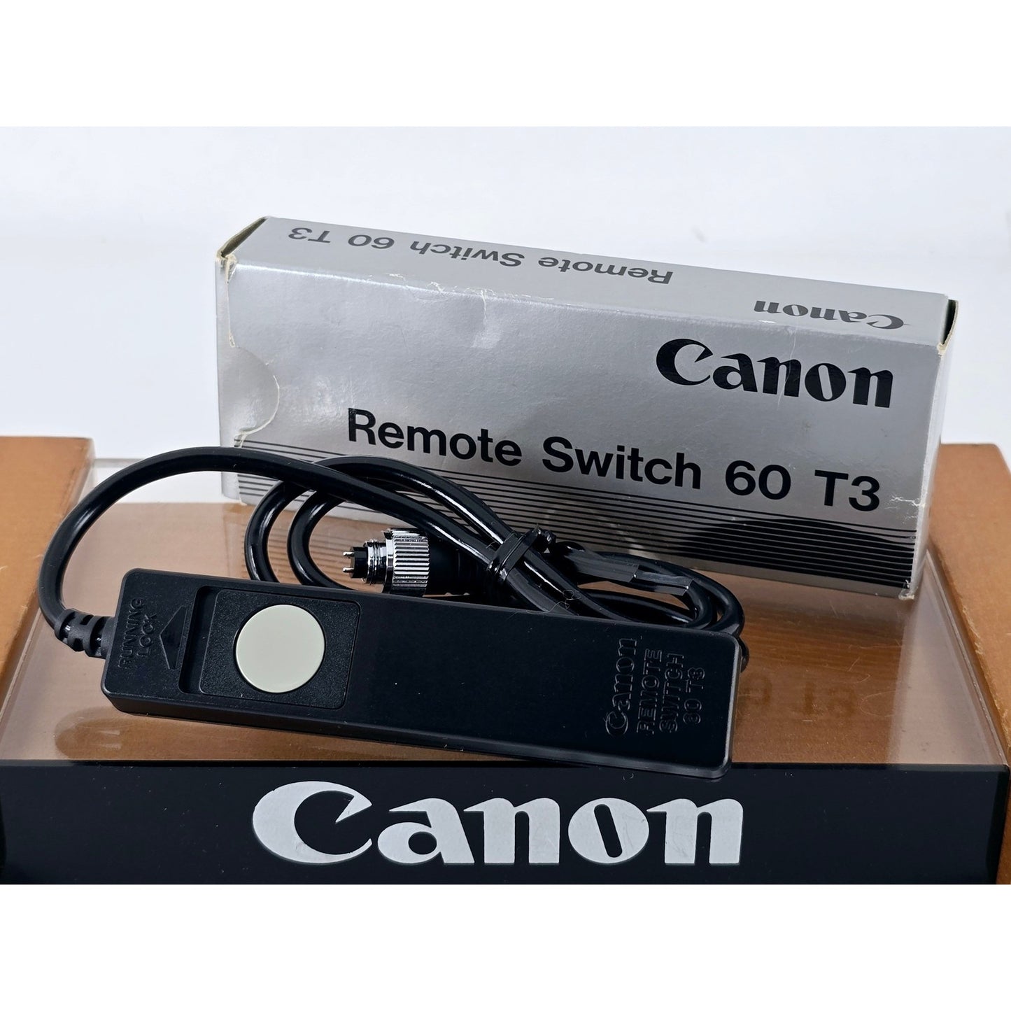 [Pre-owned] Canon Remote Switch 60 T3 for EOS-1 1N HS RS EOS-5 — Unused — Japan #4560