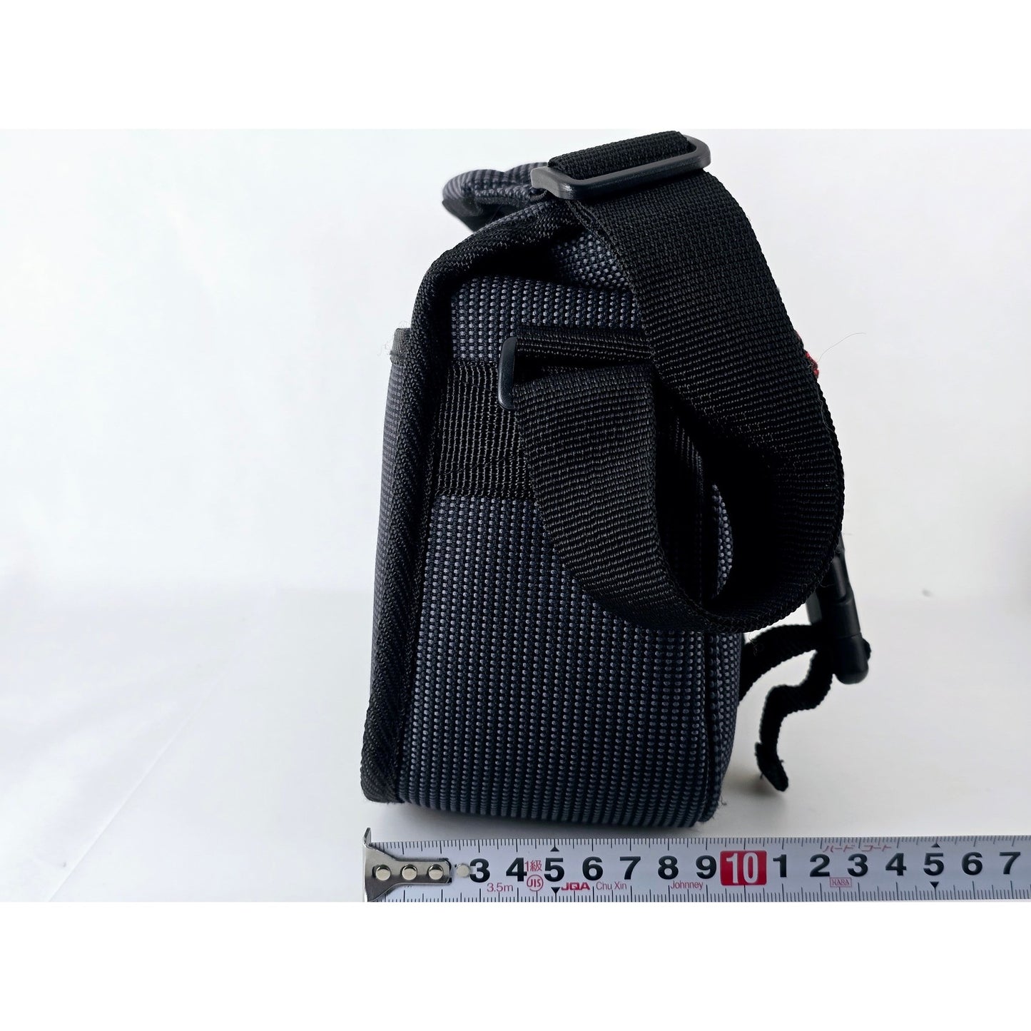 [Pre-owned] Genuine Canon Camera Lens Shoulder Bag Nylon Black — MINT — Japan #5086