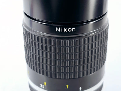 🌸[Near MINT+++] Nikon Ai-s Ais Nikkor 200mm F4 Telephoto MF Lens From Japan