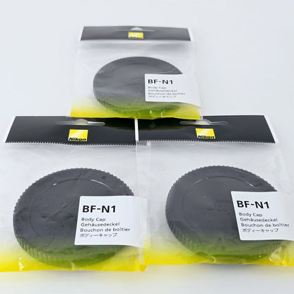 [Pre-owned] Nikon BF-N1 Body Cap for Z f Zfc Z9 Z6 Z7 (Set of 3) — Unused — Japan #5474