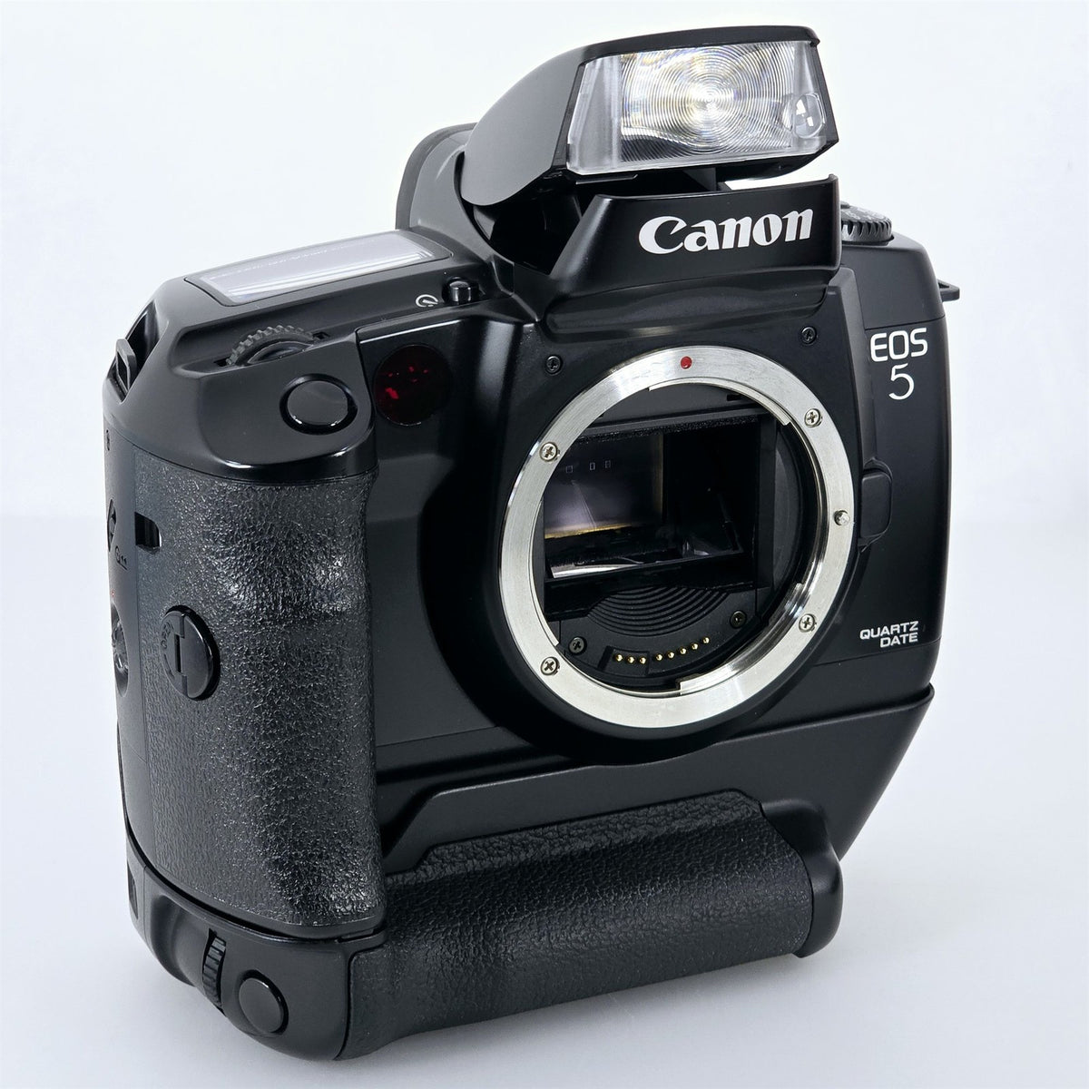 [Pre-owned] Canon EOS 5 QD (A2 / A2E) 35mm Film Camera w/ VG10 Grip — Mint — Japan #5759