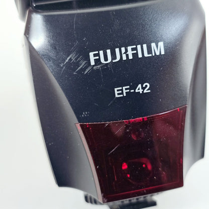[Pre-owned] Fujifilm EF-42 Shoe Mount Flash for FinePix X-Series — Excellent+++++ — Japan #5327