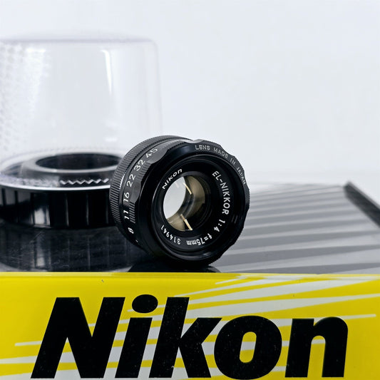 [Pre-owned] Nikon EL Nikkor 75mm f/4 Enlarging Lens — Excellent+++++ — Japan #5553