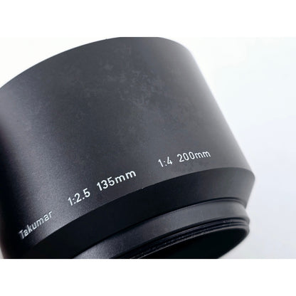 [Pre-owned] Pentax 58mm Metal Lens Hood for Takumar 135mm f/2.5 & 200mm f/4 — Near MINT+++ — Japan #4456